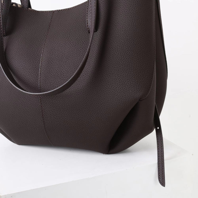 質感真皮｜2025新款高級感輕奢頭層牛皮翅膀手提單肩子母通勤包斜挎托特包包「9230」25.11-4