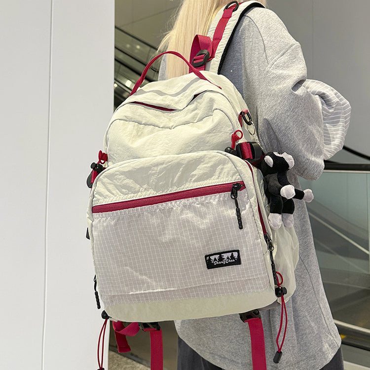 致青春｜大容量輕量化男女雙肩包防刮耐磨運動背包登山健行休閒旅行包「8103-137」25.11-1