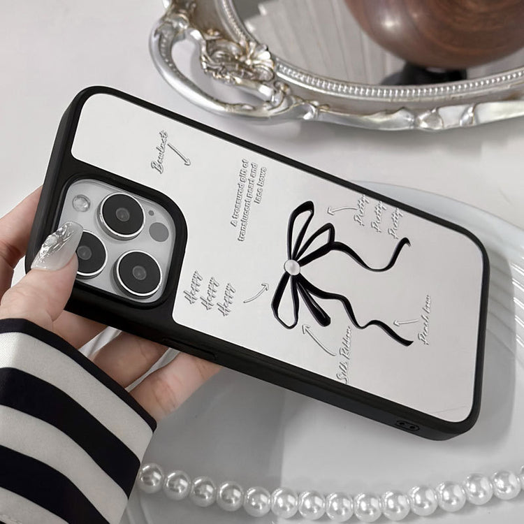 手機殼｜ins風蘋果16手機殼14適用iPhone15韓國華為小米磁吸鏡面碳纖「LR1660」25.06-2