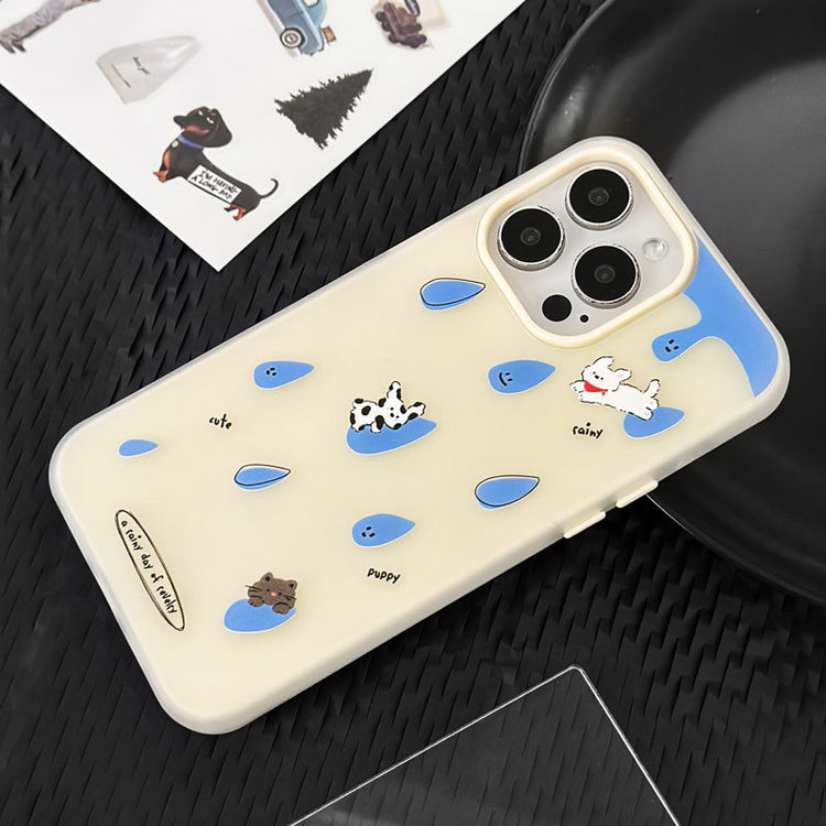 手機殼｜iPhone16promax卡通13膚感果凍14適用12二合一11蘋果15手機殼「LR1804」25.07-4