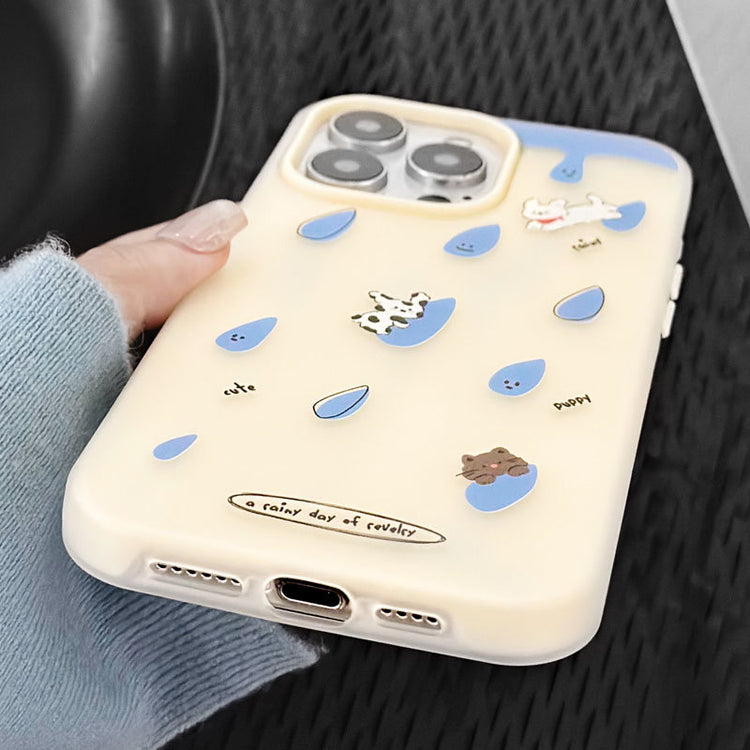 手機殼｜iPhone16promax卡通13膚感果凍14適用12二合一11蘋果15手機殼「LR1804」25.07-4