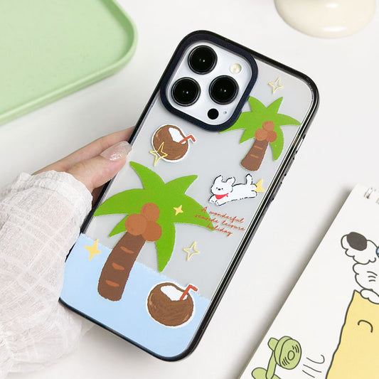 iPhone16plus手機殼蘋果13Pro適用12Promax光油壓克力15代發「LR1844」25.08-4