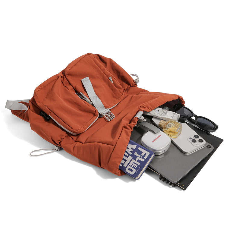 致青春｜戶外雙肩包女2025新款休閒旅遊背包時尚日系大容量上課書包「9779-131」25.11-1