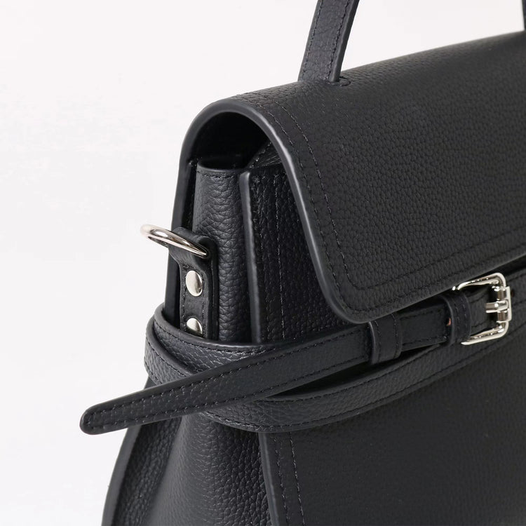 質感真皮｜2025新款綁帶設計小眾輕奢高級質感通勤手提斜挎包復古單肩斜挎包「OS53100」25.11-3