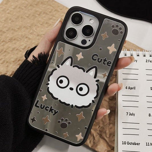 手機殼｜蘋果16手機殼13鏡面碳纖紋殼14適用iPhone15華為mate60保護套「WYB1031」25.03-1