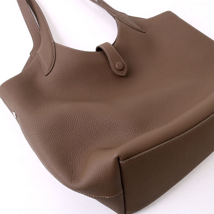 質感真皮｜2025新頭層牛皮大容量手提托特包包女式通勤女款輕奢小眾高級感「OS53018」25.11-4