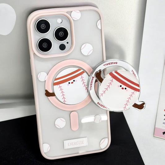 手機殼｜13Promax磨砂磁吸蘋果15手機殼適用12磁吸支架iPhone14批發13「LR1075」24.12-2