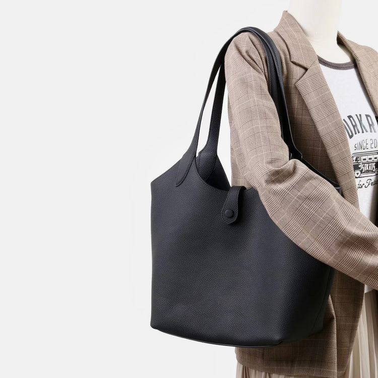 質感真皮｜2025新頭層牛皮大容量手提托特包包女式通勤女款輕奢小眾高級感「OS53018」25.11-4