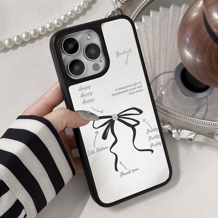 手機殼｜ins風蘋果16手機殼14適用iPhone15韓國華為小米磁吸鏡面碳纖「LR1660」25.06-2