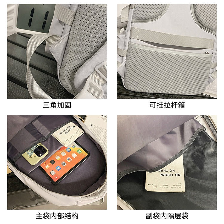 致青春｜書包女國中女生學生背包高中大學生旅行雙肩包大容量休閒百搭雙肩背包「2560-148」25.11-2